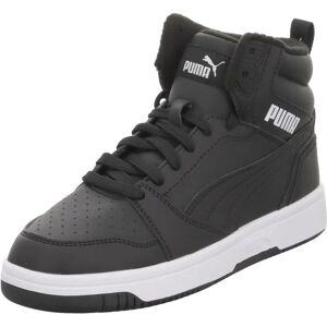 Puma Rebound V6 Mid Shoes - Kids Winter Sneakers Puma Rebound V6 Mid Shoes - Kids Winter Sneakers