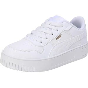 Puma Sneakers Filles Carina Street en Cuir Blanc - Casual - Publicité Puma Sneakers Filles Carina Street en Cuir Blanc - Casual - Publicité