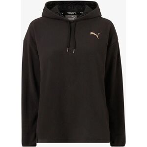 PUMA Damer Jakke LOGO LOVE HOODY - Svart - XS PUMA Damer Jakke LOGO LOVE HOODY - Svart - XS