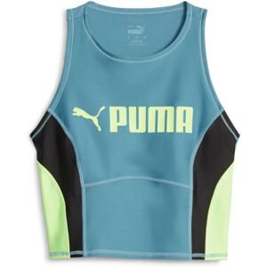 Puma Model 52384048 - Blue Sport Training Tank Top Puma Model 52384048 - Blue Sport Training Tank Top