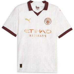 Puma Manchester City Away Shirt 2023/24 - White Puma Manchester City Away Shirt 2023/24 - White