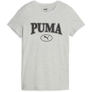 PUMA Squad Light Gray T-Shirt - Casual Style PUMA Squad Light Gray T-Shirt - Casual Style