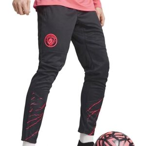 Puma Manchester City Training Bottoms - Slim Fit, Recycled, Official Crest Puma Manchester City Training Bottoms - Slim Fit, Recycled, Official Crest