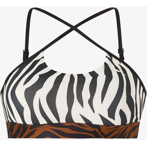 Puma Animal Remix Sport-BH - Beige - Kvinnor Puma Animal Remix Sport-BH - Beige - Kvinnor