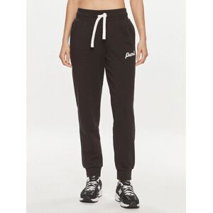 PUMA ESS+ Script Pants TR - Urheilupantaloneet - musta PUMA ESS+ Script Pants TR - Urheilupantaloneet - musta