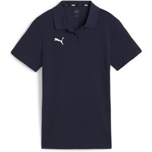 Puma Damen teamGOAL Casuals Polo Wmn Blau - T-shirt Puma Damen teamGOAL Casuals Polo Wmn Blau - T-shirt
