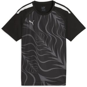 Puma 140 Junior Zwart Graphic Jersey - Sportshirt Puma 140 Junior Zwart Graphic Jersey - Sportshirt