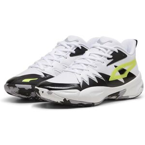 PUMA Genetics Pantofi de Baschet - ProFoam Sport - Alb/Negru/Galben - Pantofi de Baschet PUMA Genetics Pantofi de Baschet - ProFoam Sport - Alb/Negru/Galben - Pantofi de Baschet