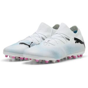 Puma Future 7 Match MG - Black-Silver-Red - Football Boots Puma Future 7 Match MG - Black-Silver-Red - Football Boots