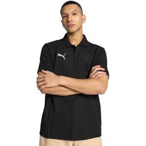 Puma Herren, Model: teamFINAL Casuals Polo, Schwarz, S - Polo Shirt Puma Herren, Model: teamFINAL Casuals Polo, Schwarz, S - Polo Shirt