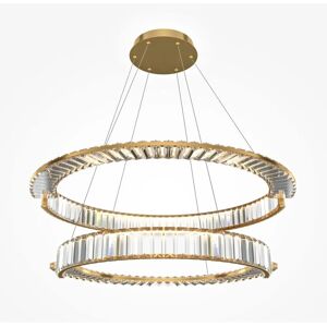 Maytoni Krone LED Pendant Light - Metal Gold 2 Rings 90W Maytoni Krone LED Pendant Light - Metal Gold 2 Rings 90W