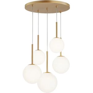 Maytoni Gold Pendant Light - Basic Form 5-Lamp E14 - Pendant Light Maytoni Gold Pendant Light - Basic Form 5-Lamp E14 - Pendant Light