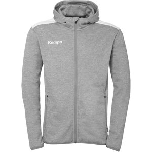KEMPA Herren Kapuzensweat Emotion 27 - Men - Dark Grey Melange/White - XXL - Sweatshirt KEMPA Herren Kapuzensweat Emotion 27 - Men - Dark Grey Melange/White - XXL - Sweatshirt
