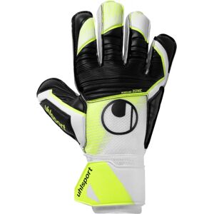 Gants UHLSPORT Soft Advanced pour gardien - blanc/jaune/noir - 9,5 - Publicité Gants UHLSPORT Soft Advanced pour gardien - blanc/jaune/noir - 9,5 - Publicité