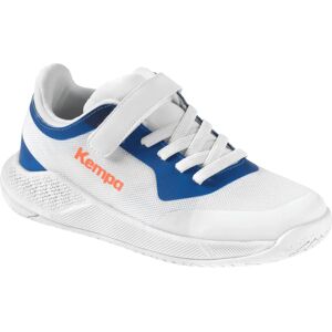 Kempa Kourtfly Unisex Handballschuhe - weiß/blau - 28 Kempa Kourtfly Unisex Handballschuhe - weiß/blau - 28