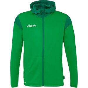 UHLSPORT Herren Jacke Squad 27 Training Hood Jacke - male - green/lagoon - XL UHLSPORT Herren Jacke Squad 27 Training Hood Jacke - male - green/lagoon - XL