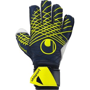 Uhlsport Navy Fluo Yellow Junior Goalkeeper Gloves - Goalkeeper Gloves Uhlsport Navy Fluo Yellow Junior Goalkeeper Gloves - Goalkeeper Gloves