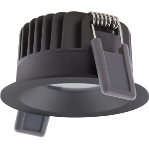 LEDVANCE Indbygningslys - 927 - Dimmable - 640lm - Aluminium - Sort - IP44 - 36° - 8W - Indendørs LEDVANCE Indbygningslys - 927 - Dimmable - 640lm - Aluminium - Sort - IP44 - 36° - 8W - Indendørs