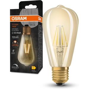 Ampoule LED vintage Osram Edison - Blanc chaud - E27 - 725lm - Dimmable - 15000h - Publicité Ampoule LED vintage Osram Edison - Blanc chaud - E27 - 725lm - Dimmable - 15000h - Publicité