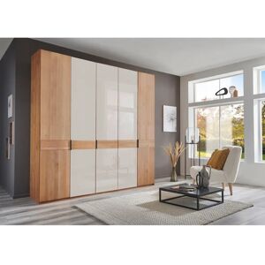 WIEMANN Cardiff Kleiderschrank - Glas Weiß, Massivholz, 246cm WIEMANN Cardiff Kleiderschrank - Glas Weiß, Massivholz, 246cm