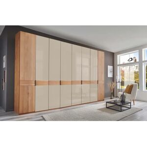 Wiemann Cardiff Beige Kleiderschrank - 8 Einlegeböden, Glastüren Wiemann Cardiff Beige Kleiderschrank - 8 Einlegeböden, Glastüren