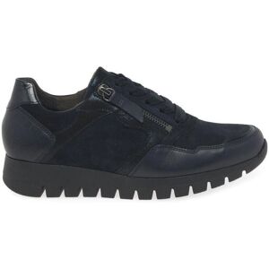 Gabor Willet Womens Trainers - Dark Blue Suede/Leather - Casual Shoes Gabor Willet Womens Trainers - Dark Blue Suede/Leather - Casual Shoes
