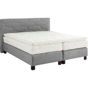 WESTFALIA SCHLAFKOMFORT Boxspringbett - 180x200cm, H2, Grau WESTFALIA SCHLAFKOMFORT Boxspringbett - 180x200cm, H2, Grau