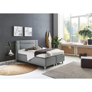 Westfalia Schlafkomfort Grau Boxspringbett - 140x200cm H3 Westfalia Schlafkomfort Grau Boxspringbett - 140x200cm H3