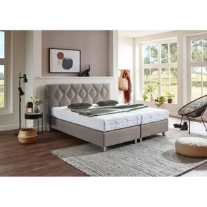 Westfalia Schlafkomfort Phönix Boxspringbett - 160x200cm, beige, ohne Topper Westfalia Schlafkomfort Phönix Boxspringbett - 160x200cm, beige, ohne Topper