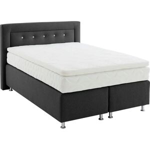 WESTFALIA SCHLAFKOMFORT Boxspringbett - Charcoal - 140x200cm - Hergestellt in Deutschland WESTFALIA SCHLAFKOMFORT Boxspringbett - Charcoal - 140x200cm - Hergestellt in Deutschland