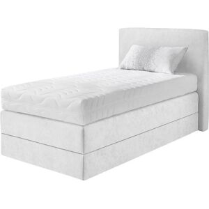 Westfalia Schlafkomfort Boxspringbett - 100x200cm, Weiß, Bonnell-Federkern Westfalia Schlafkomfort Boxspringbett - 100x200cm, Weiß, Bonnell-Federkern