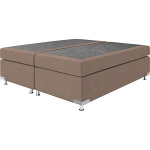 Westfalia Holland Boxspringbett - 160x200cm, Beige, H2, Ohne Topper Westfalia Holland Boxspringbett - 160x200cm, Beige, H2, Ohne Topper