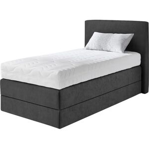 Westfalia Boxspringbett - Microvelours, 115x205 cm, H3, 100kg Westfalia Boxspringbett - Microvelours, 115x205 cm, H3, 100kg
