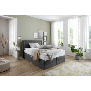 Westfalia Schlafkomfort Boxspringbett - 140x200cm - Microvelours Westfalia Schlafkomfort Boxspringbett - 140x200cm - Microvelours