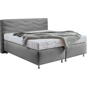 Westfalia Schlafkomfort Sigma Boxspringbett - Komplettbett, Microvelours, 200x200cm Westfalia Schlafkomfort Sigma Boxspringbett - Komplettbett, Microvelours, 200x200cm