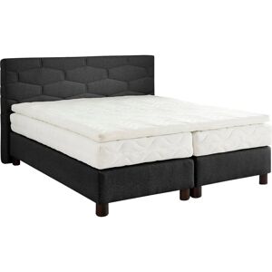 WESTFALIA SCHLAFKOMFORT Boxspringbett - Grau - 195x210cm - Komplettset WESTFALIA SCHLAFKOMFORT Boxspringbett - Grau - 195x210cm - Komplettset
