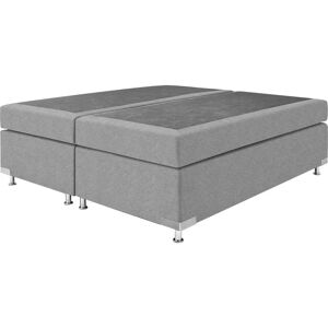 Westfalia Holland Boxspringbett - 160x200cm, Grau, Komplettbett Westfalia Holland Boxspringbett - 160x200cm, Grau, Komplettbett