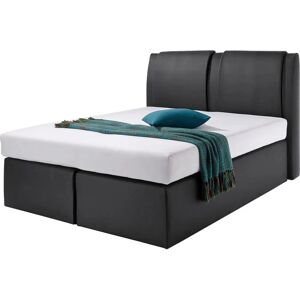 WESTFALIA SCHLAFKOMFORT Bonnell-Federkernbett - Boxspringbett, schwarz, 90x200 cm WESTFALIA SCHLAFKOMFORT Bonnell-Federkernbett - Boxspringbett, schwarz, 90x200 cm
