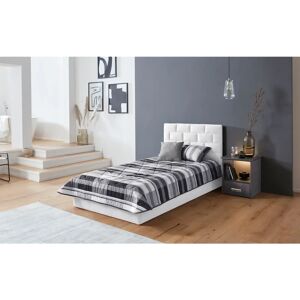 WESTFALIA - SCHLAFKOMFORT - 100x200 cm - Weiß - Bett WESTFALIA - SCHLAFKOMFORT - 100x200 cm - Weiß - Bett