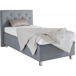 Westfalia Boxspringbett Hellgrau Kompletset - Boxspringbett Westfalia Boxspringbett Hellgrau Kompletset - Boxspringbett