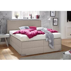 WESTFALIA Bonnell-Federkern Beiges Boxspringbett - Boxspringbett WESTFALIA Bonnell-Federkern Beiges Boxspringbett - Boxspringbett