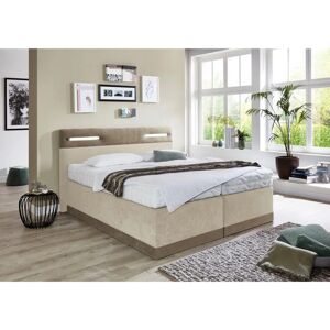 Westfalia Schlafkomfort Beige - Boxspringbett - H2 - 90x200cm Westfalia Schlafkomfort Beige - Boxspringbett - H2 - 90x200cm