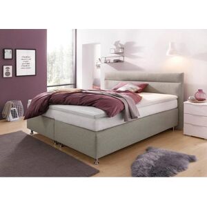 Westfalia Schlafkomfort Beiges Boxspringbett - 200x200cm Westfalia Schlafkomfort Beiges Boxspringbett - 200x200cm
