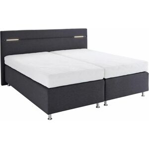 WESTFALIA SCHLAFKOMFORT Boxspringbett - LED-Beleuchtung, 200x200 - Liegefläche, Grau WESTFALIA SCHLAFKOMFORT Boxspringbett - LED-Beleuchtung, 200x200 - Liegefläche, Grau