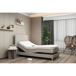 Westfalia Microvelours Boxbett mit LED-Beleuchtung - Boxbett Westfalia Microvelours Boxbett mit LED-Beleuchtung - Boxbett