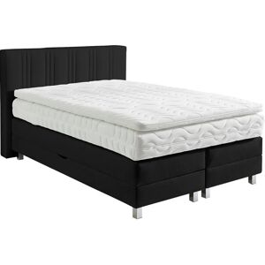 Westfalia Schlafkomfort Boxspringbett - 140x200cm, Schwarz, mit Stauraum Westfalia Schlafkomfort Boxspringbett - 140x200cm, Schwarz, mit Stauraum