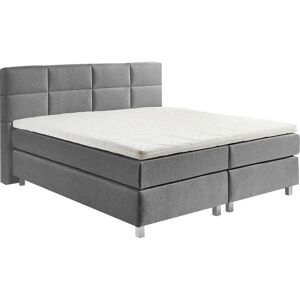 Westfalia Schlafkomfort Boxspringbett - 200x200cm, Grau, 2 Matratzen Westfalia Schlafkomfort Boxspringbett - 200x200cm, Grau, 2 Matratzen