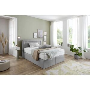 WESTFALIA Schlafkomfort - Boxspringbett 140x200cm, grau, ohne Bettkasten WESTFALIA Schlafkomfort - Boxspringbett 140x200cm, grau, ohne Bettkasten
