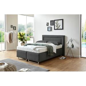Westfalia Schlafkomfort Grau 140x200cm H3 - Boxspringbett Westfalia Schlafkomfort Grau 140x200cm H3 - Boxspringbett