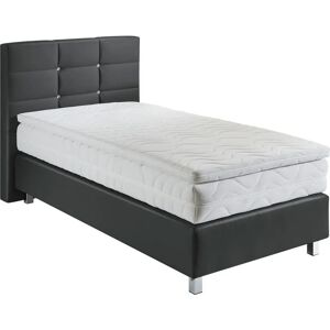 WESTFALIA SCHLAFKOMFORT Boxspringbett - 100x210cm - Grau - Komplettbett WESTFALIA SCHLAFKOMFORT Boxspringbett - 100x210cm - Grau - Komplettbett